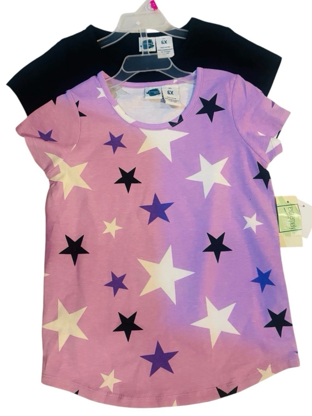 Lot Of 2 Extremely Me Size 6X Smocked Short Sleeve Shirts NWT